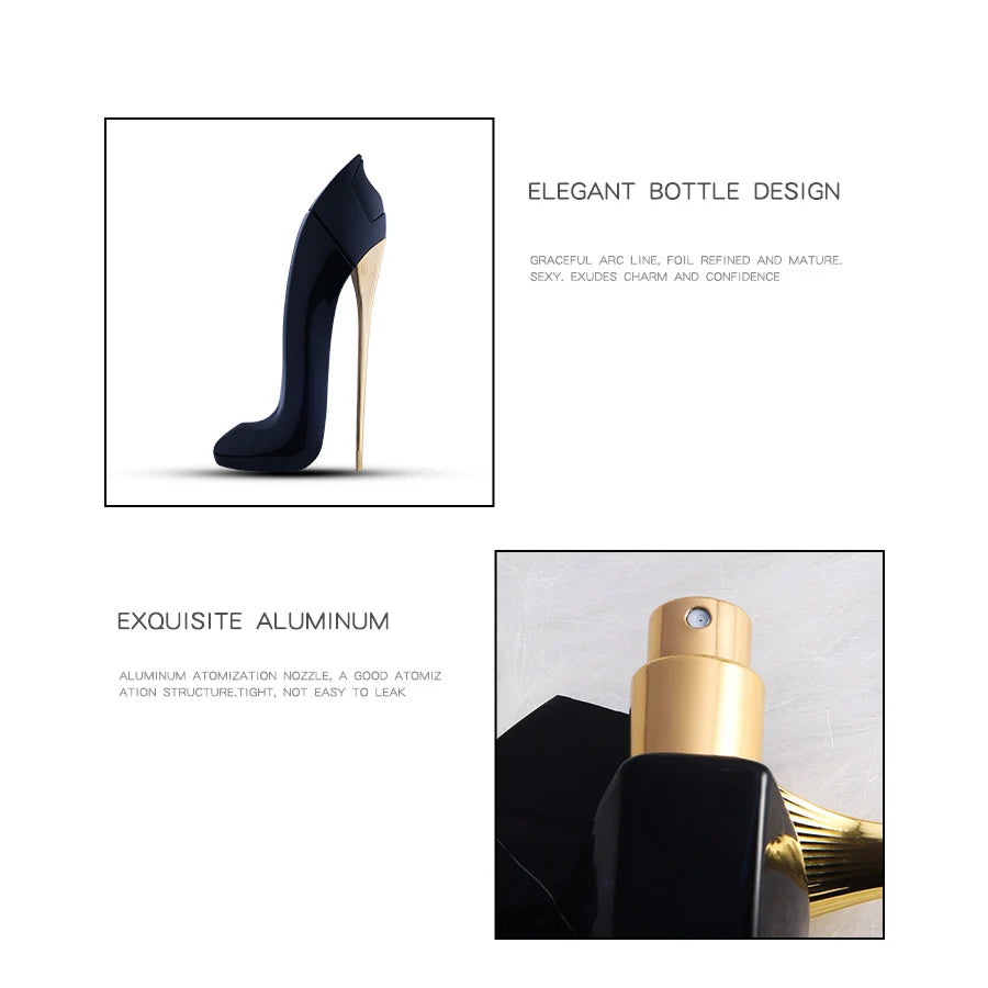 Perfume For Women Portable Female Flower Fragrance Bottle Glass Deodorant Long Lasting Fashion Lady Fragrance Beautiful Box