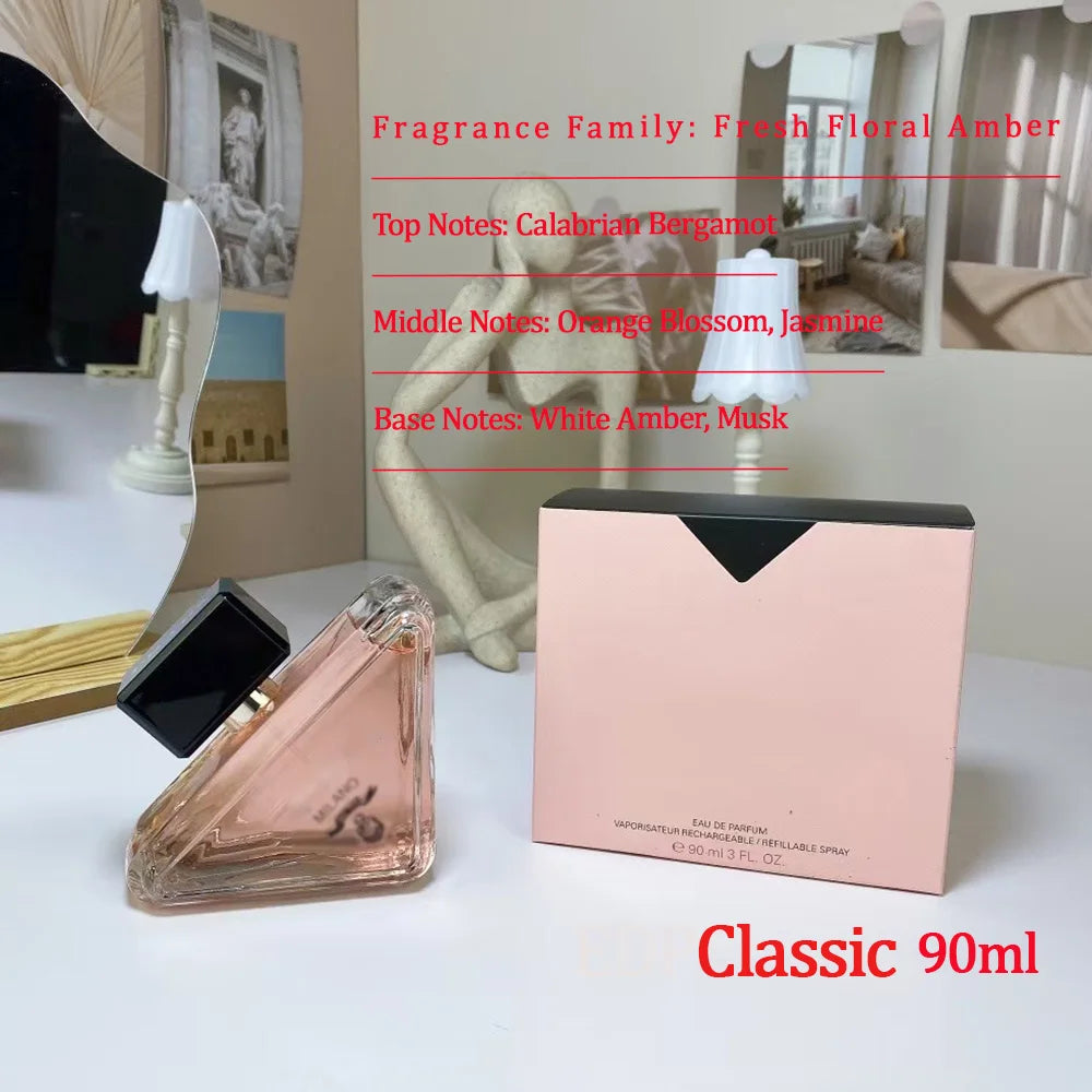 Hot sale Women's Eau de Parfum with Rich Floral and Fruity fragrance Long-lasting Scent perfume for Gift Unisex