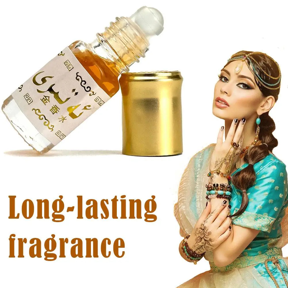 Middle Eastern Roller Perfume Dubai Arab Essential Oil Unique Charm Fragrance Portable Lasting Fragrance Pheromone Perfume