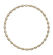 16" Gold Color Fashion Women Chains European Women Hot Selling Beaded Link Chain Choker Necklace