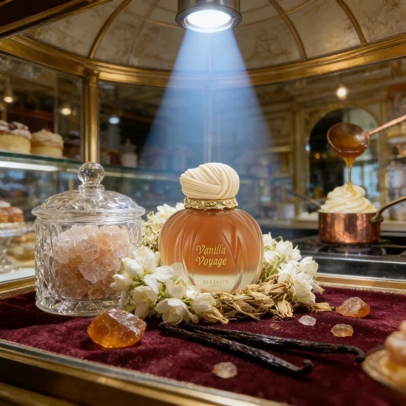 100ml Womens Luxury Oriental Vanilla Perfume Long Lasting Creamy Sweet Elegant Smooth Warm Sensual Feminine Signature Scent