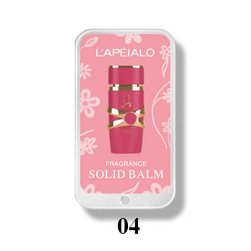 Arab Brand Perfume Unisex Long-lasting Floral Fragrance Woody Tone Portable Natural Fresh Solid Perfume Charming Date Perfume