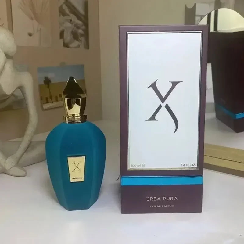 100Ml Designer Glass Bottle ALEXANDRIA Erba Pura Soprano Women Men Spray Edp Body Mist 3.4 Fl.oz Long Lasting Time Scent