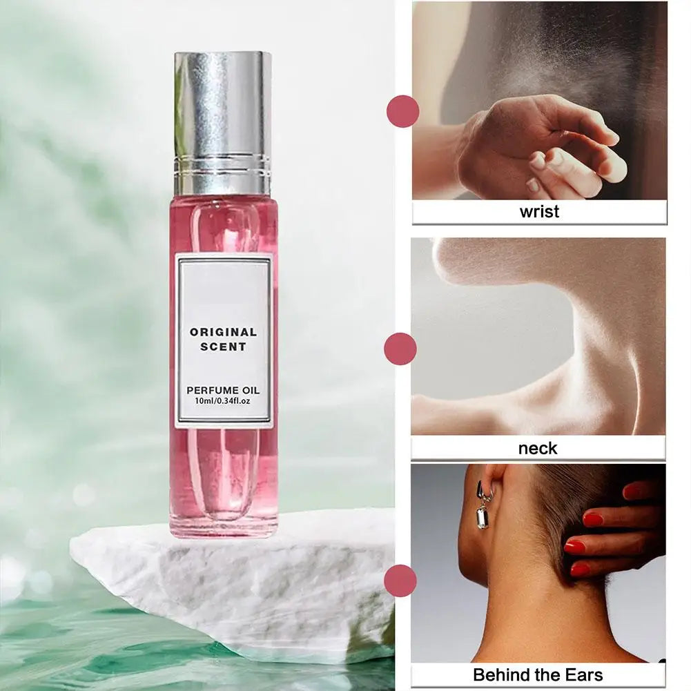 10ml Pheromone Perfume Charming Women's Perfume Natural Fresh And Elegant Long-lasting Fragrance Dating Perfume Gift ﻿