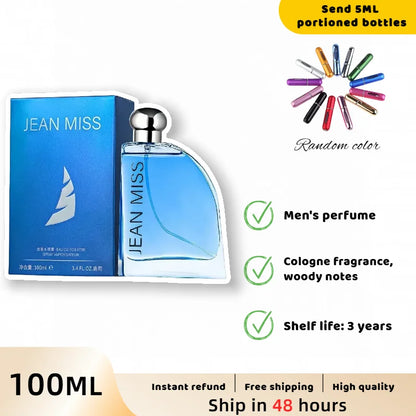 Fragrance Spray Perfumes High Quality Perfume   For Men Pheromone Fresh Perfume Gift Lasting Cologne Parfum Original Brand100ml