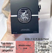 75ml Original Brand   EDP perfume  Tam Dao Do Son Philosykos Light Fragrance High Quality Cologne Long Lasting Men's Perfume