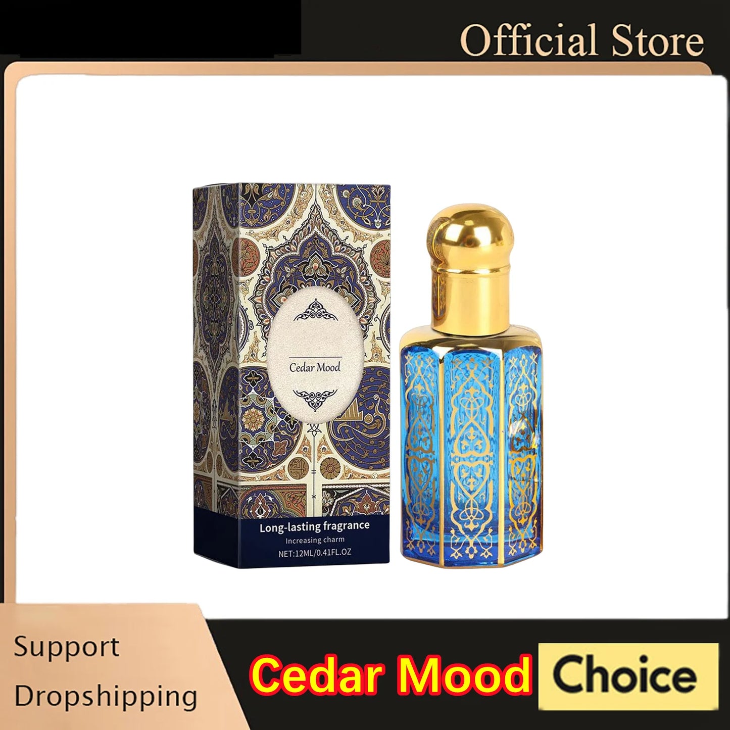 Original Arab Dubai Perfume Charming Attraction Fragrance Women Men Dating Scent Vanilla Rose Body Spray,Long Lasting Parfume