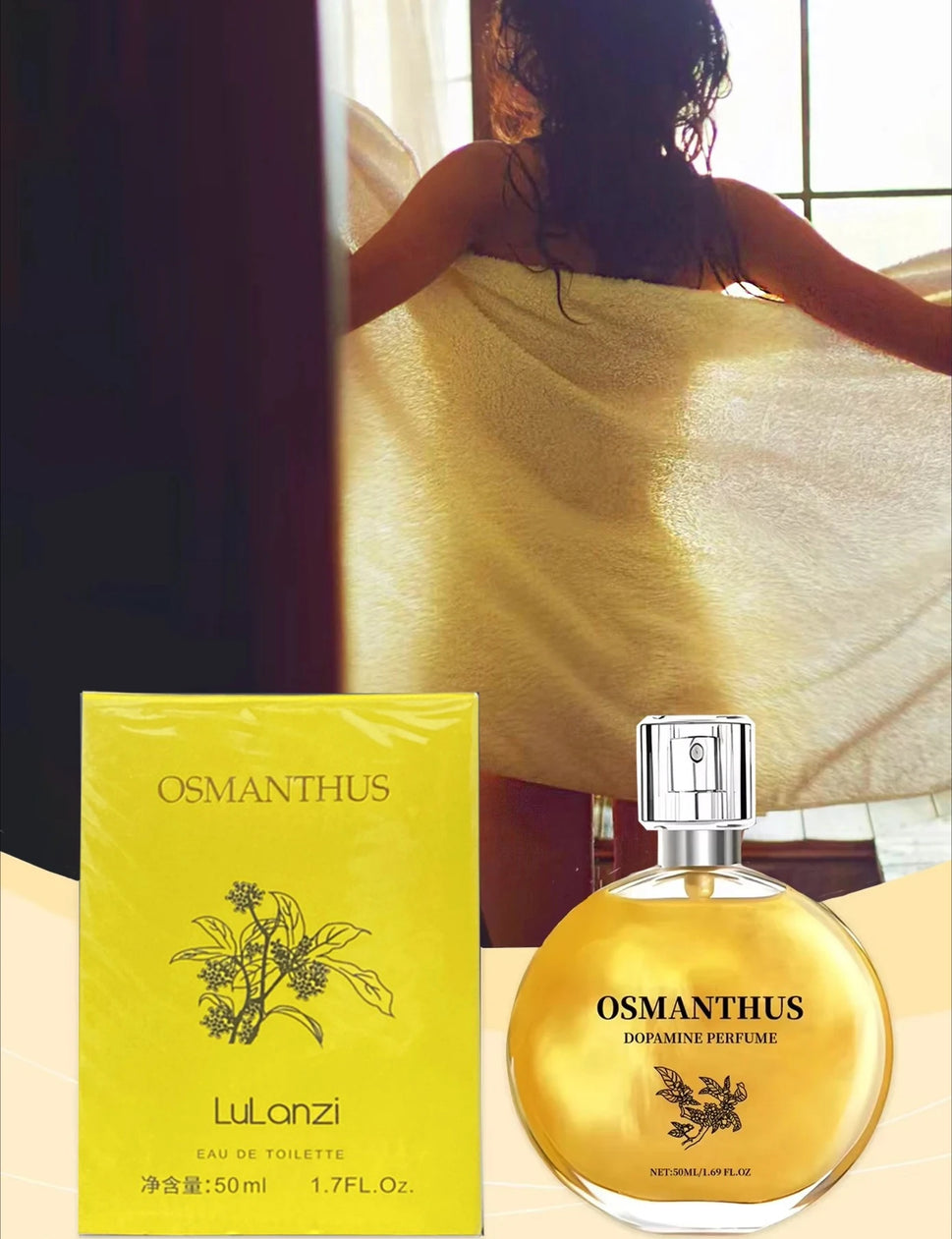 Oriental Floral Gilt Light Osmanthus Fragrance Ultimate Temptation Dating Perfume Lasting Romantic Perfume Fresh Unisex Perfume