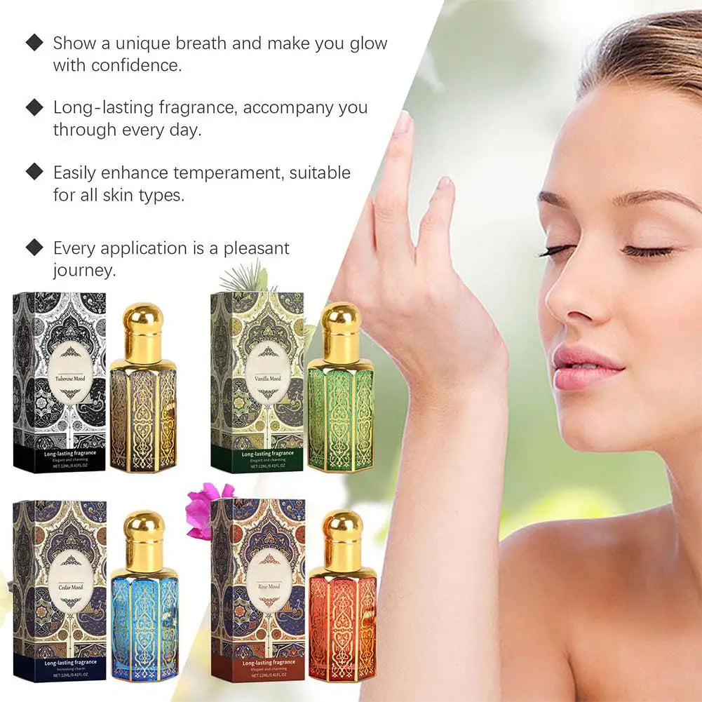 Original Arab Dubai Perfume Charming Attraction Fragrance Women Men Dating Scent Vanilla Rose Body Spray,Long Lasting Parfume