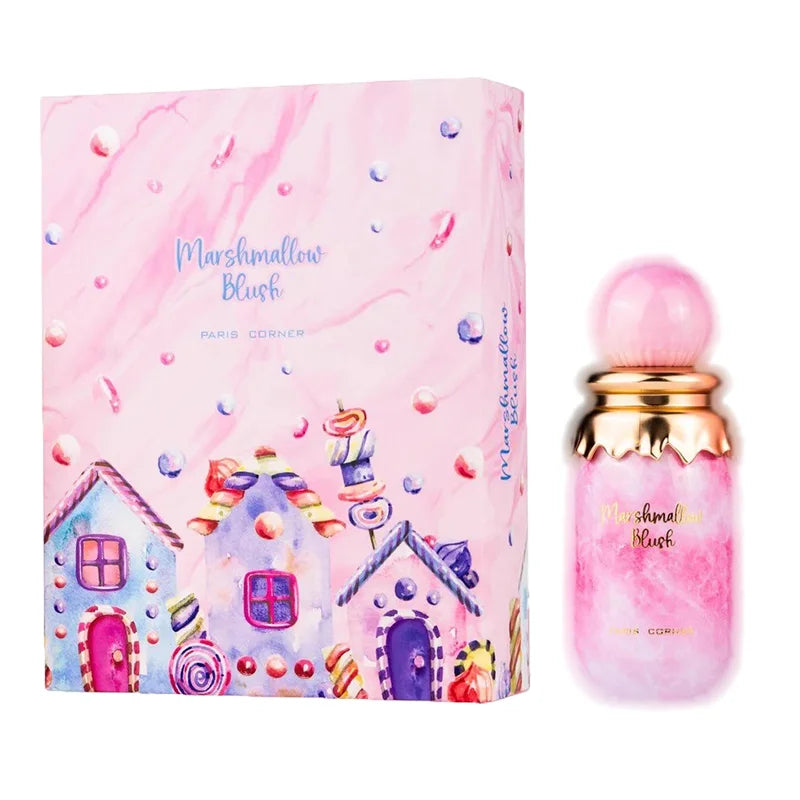 100ML Middle Eastern Arabian Cotton Candy Perfume Long-lasting Fragrance Spray with Strawberry and Cotton Candy Gourmand Notes