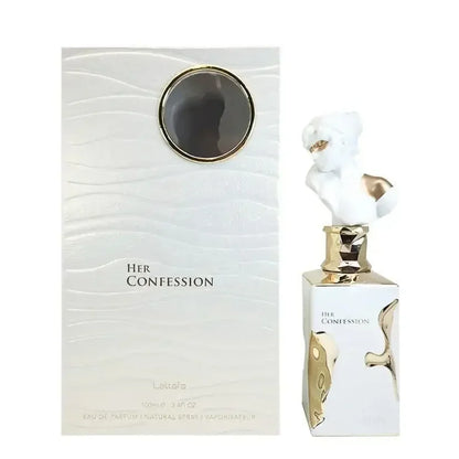 Premium Lattafa His Confession 100ml Eau De Parfum Spray Luxury Arabic Perfume Longlasting Unisex Fragrance for Men and Women