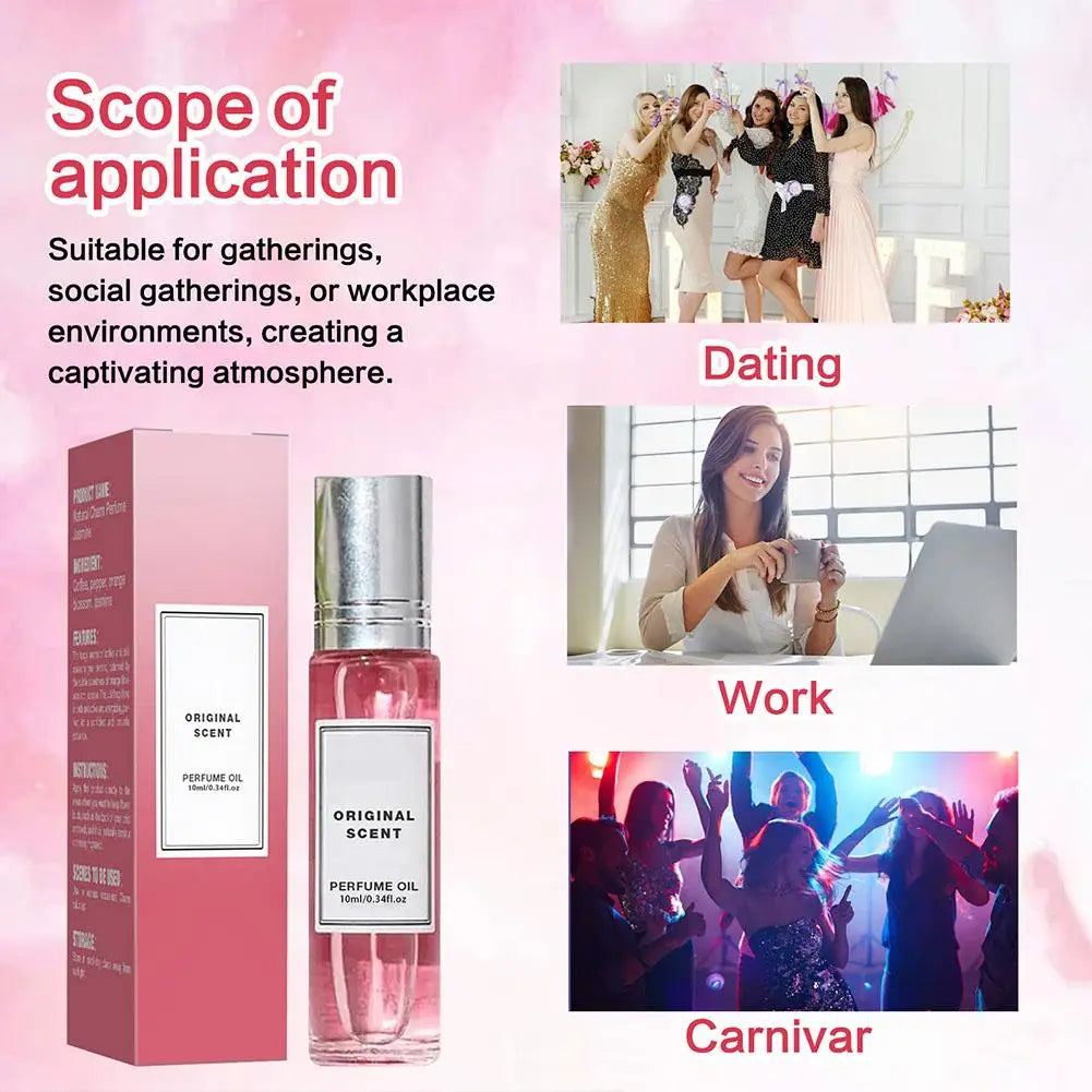 10ml Pheromone Perfume Charming Women's Perfume Natural Fresh And Elegant Long-lasting Fragrance Dating Perfume Gift ﻿