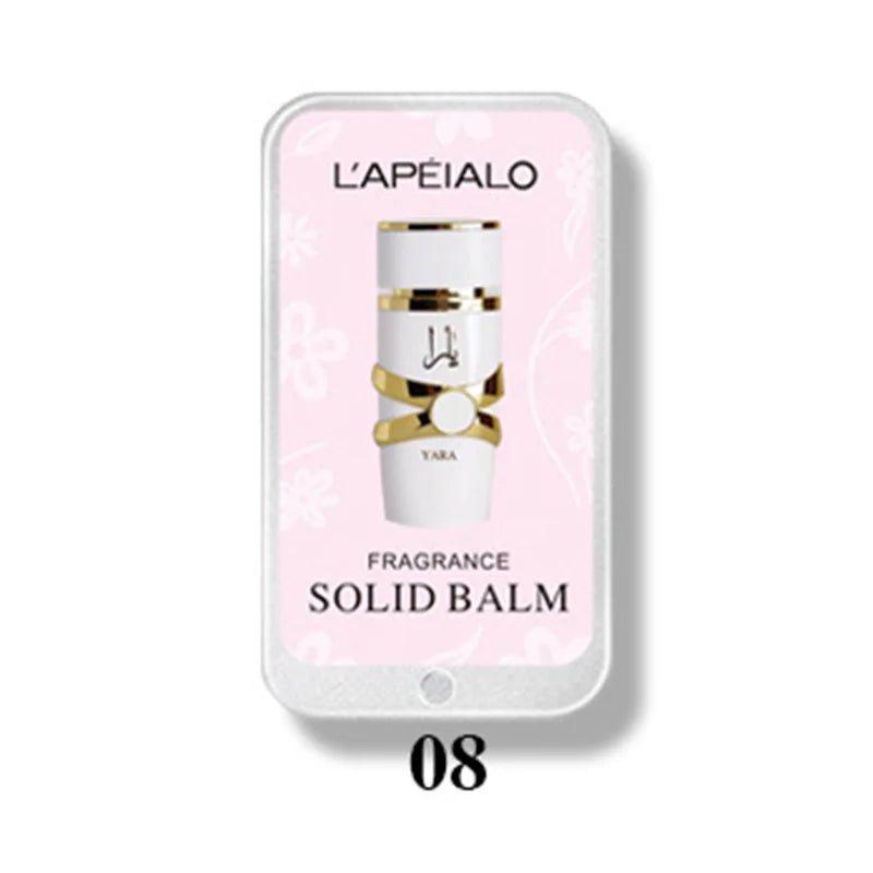 Arab Brand Perfume Unisex Long-lasting Floral Fragrance Woody Tone Portable Natural Fresh Solid Perfume Charming Date Perfume