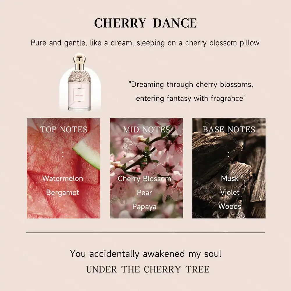 Luxury Brand Perfume Lasting Floral Scent Spray Perfumes De Mujer Pheromone Fresh Natural Parfum Femme for Date 100Ml