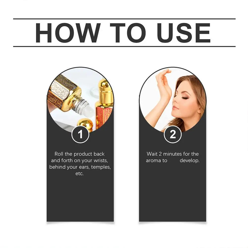 Original Arab Dubai Perfume Charming Attraction Fragrance Women Men Dating Scent Vanilla Rose Body Spray,Long Lasting Parfume