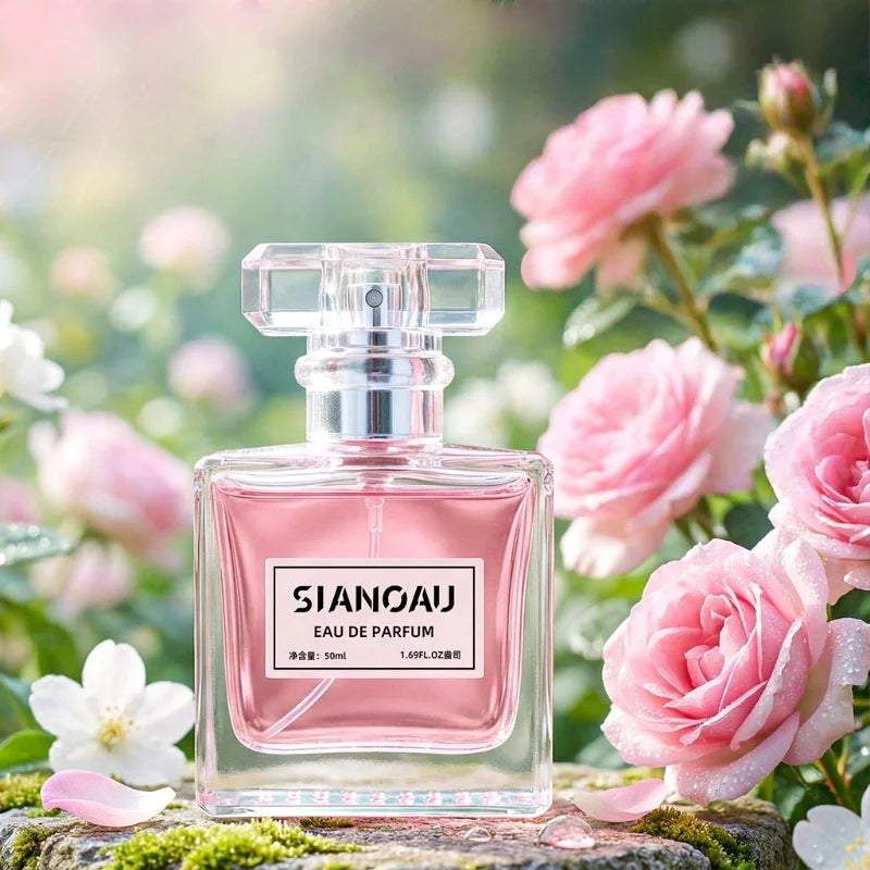 Sweetheart Ladies Perfume Long-lasting Light Fragrance Fresh Brand Romantic Date Charm Confident Rose Fragrance Body Spray 45ml