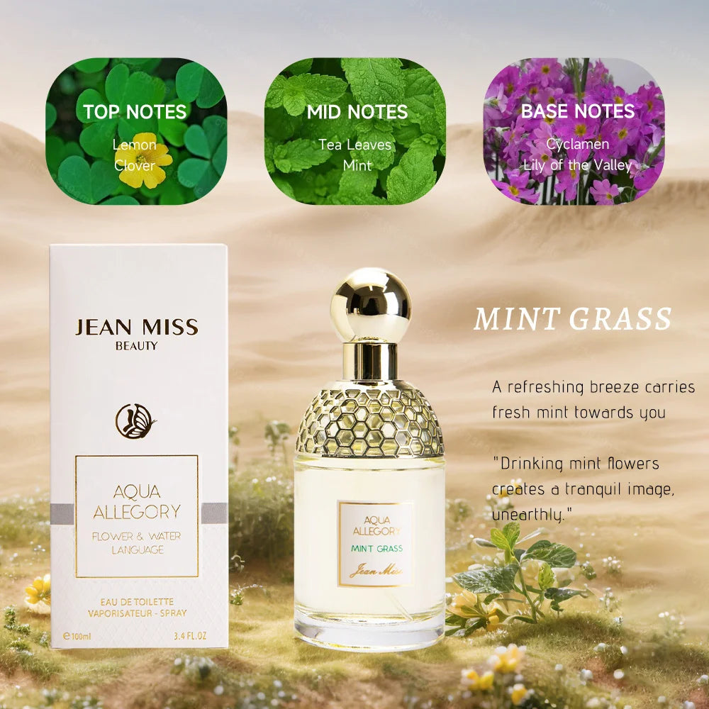 Luxury Brand Perfume Lasting Floral Scent Spray Perfumes De Mujer Pheromone Fresh Natural Parfum Femme for Date 100Ml