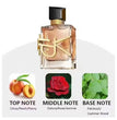 High-end floral fragrance perfume 50ml long-lasting body spray fresh and elegant suitable for women