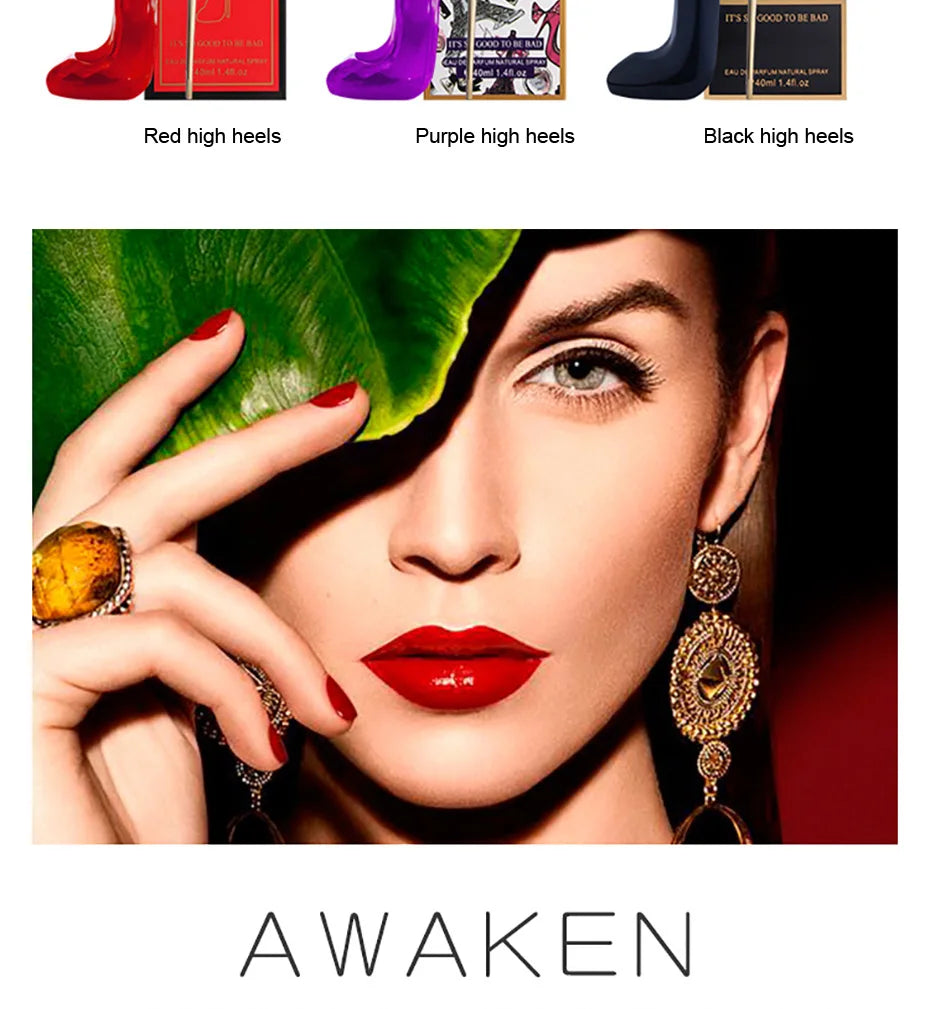 Perfume For Women Portable Female Flower Fragrance  Bottle Glass Deodorant Long Lasting Fashion Lady Fragrance Beautiful Box