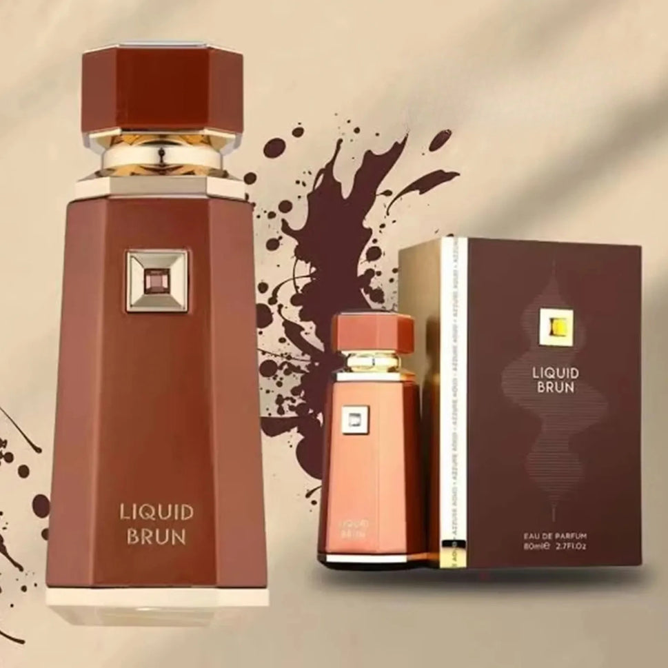 Liquid brun french avenue men – arabe perfume 100% original oriental woody luxury 100 ml SA(Origin)