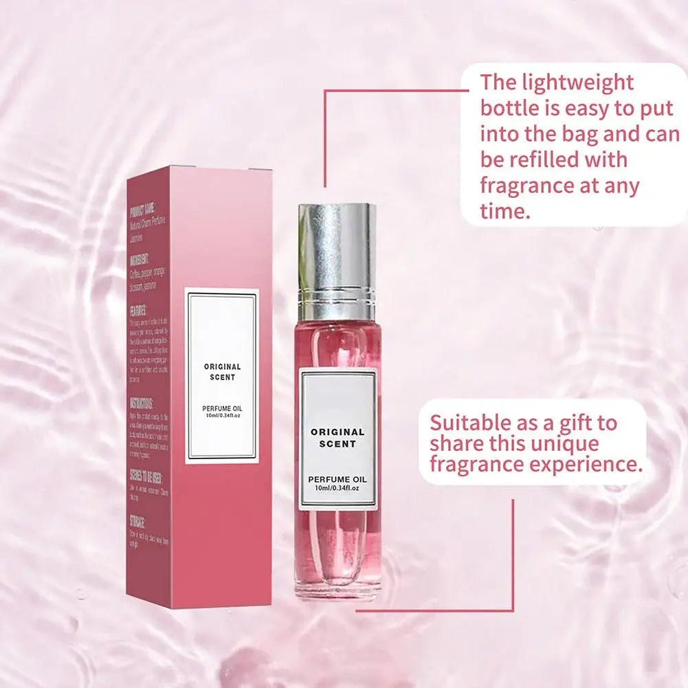 10ml Pheromone Perfume Charming Women's Perfume Natural Fresh And Elegant Long-lasting Fragrance Dating Perfume Gift ﻿