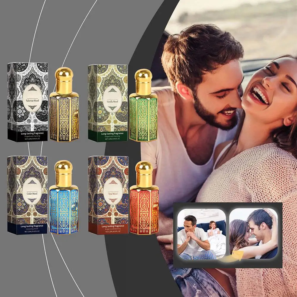 Original Arab Dubai Perfume Charming Attraction Fragrance Women Men Dating Scent Vanilla Rose Body Spray,Long Lasting Parfume