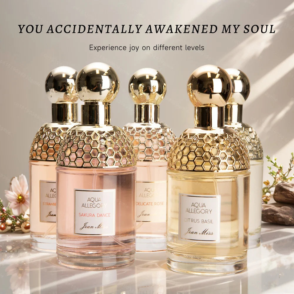 Luxury Brand Perfume Lasting Floral Scent Spray Perfumes De Mujer Pheromone Fresh Natural Parfum Femme for Date 100Ml