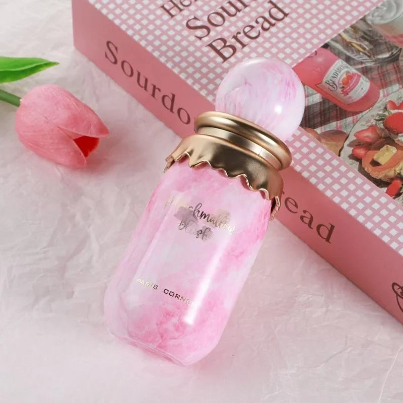 100ML Middle Eastern Arabian Cotton Candy Perfume Long-lasting Fragrance Spray with Strawberry and Cotton Candy Gourmand Notes
