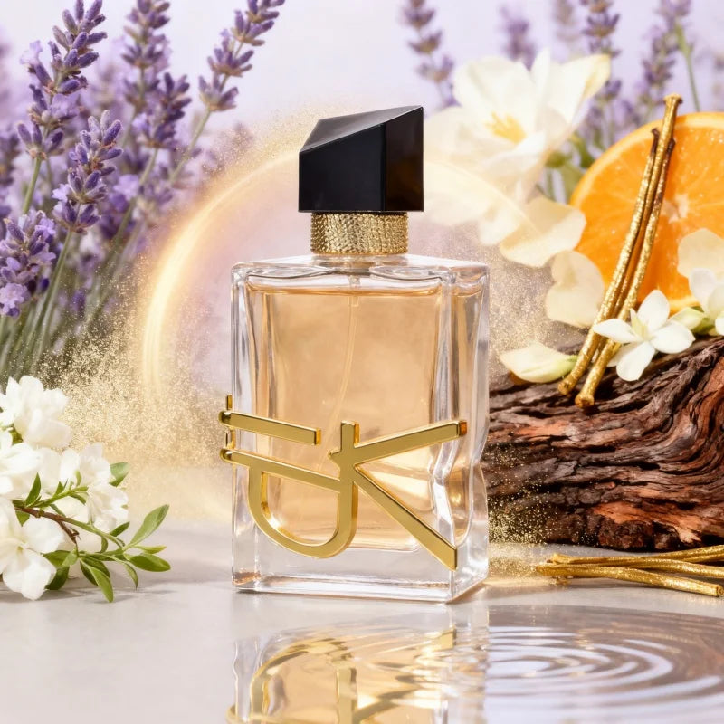 High-end floral fragrance perfume 50ml long-lasting body spray fresh and elegant suitable for women