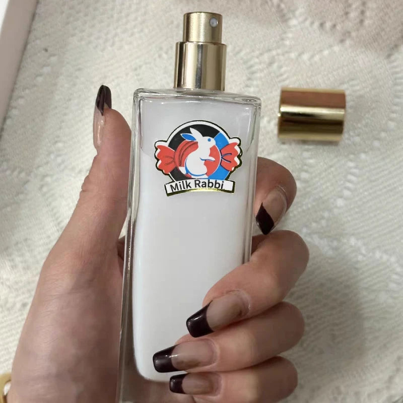 Milk Coconut Perfume Spray,Milky Candy Creamy Women Scent,Lactonic Dairy-Scented Light Fragrance Mist,Rabbit Eau De Toilette